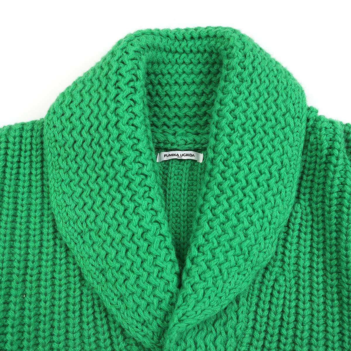 FUMIKA UCHIDA フミカウチダ 21AW 3G Mix Shetland SHAWL COLLAR