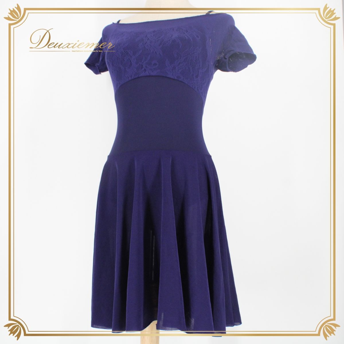 チャコット 新品 ワンピース ノーソーイング 黒 ドレス タイト