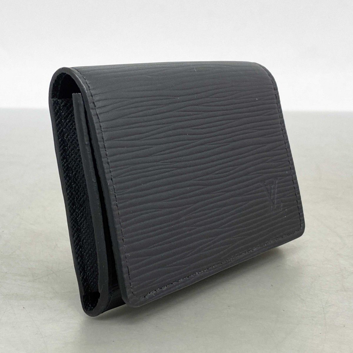 5ic3494-h ルイヴィトン 名刺入れ エピ アンヴェロップカルトドゥヴィジット M56582 ノワール メンズ レディース ユニセックス