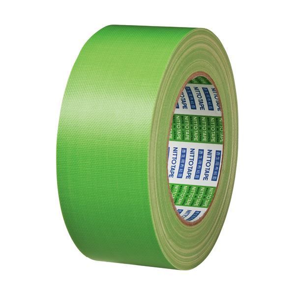 (まとめ) 日東電工 ニトクロステープ 50mm×25m 緑 7500-50 1