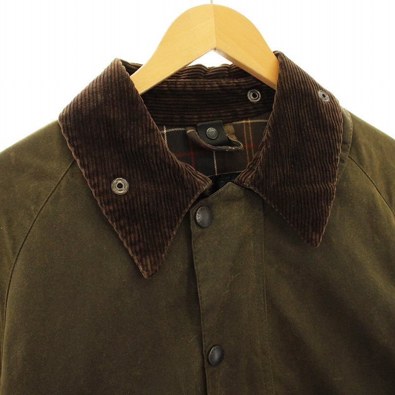バブアー Barbour オイルドジャケット ブルゾン ステンカラー 衿