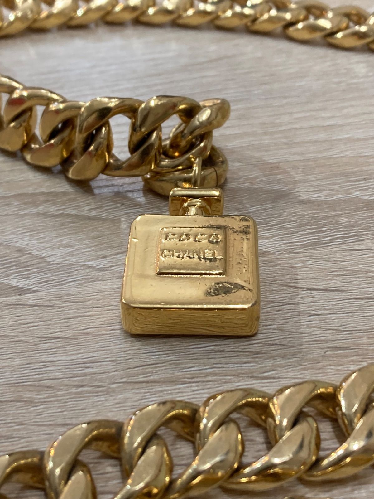 希少　シャネル　ベルトップ　ヴィンテージ品　CHANEL CHANEL チェーンベルト ヴィンテージ品 希少 ココシャネル