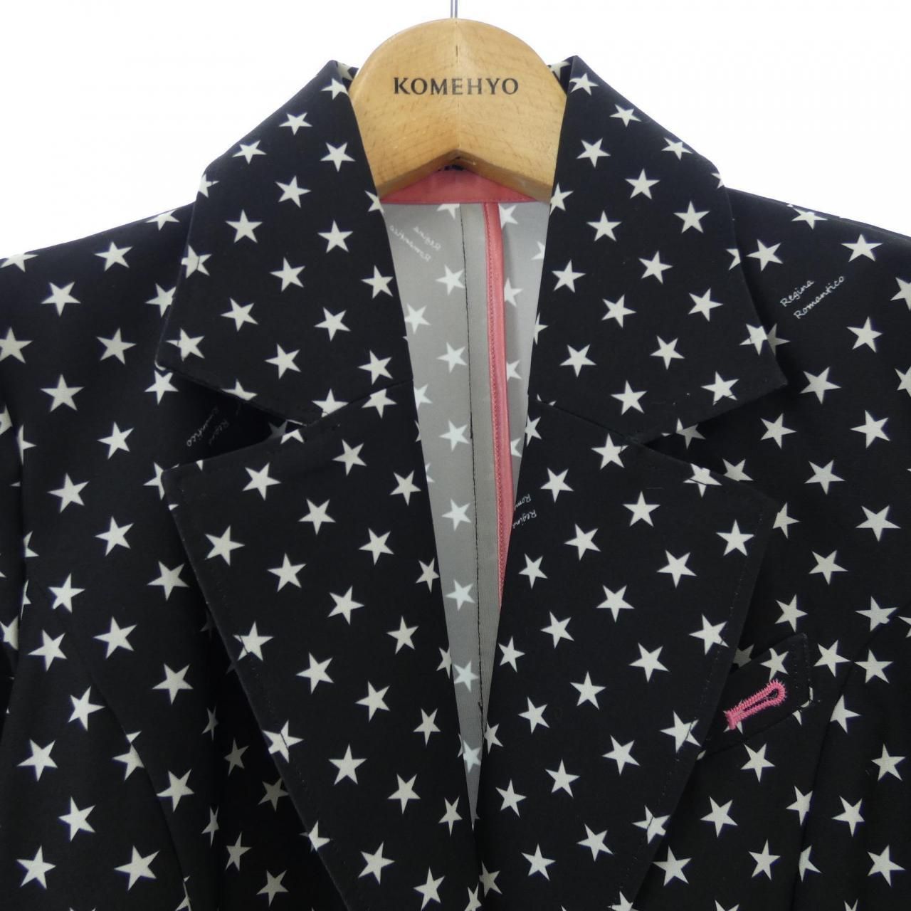 Regina Romantico レジーナロマンティコテーラードジャケット 38 レジーナロマンティコ REGINA ROMANTICO ジャケット レジーナ