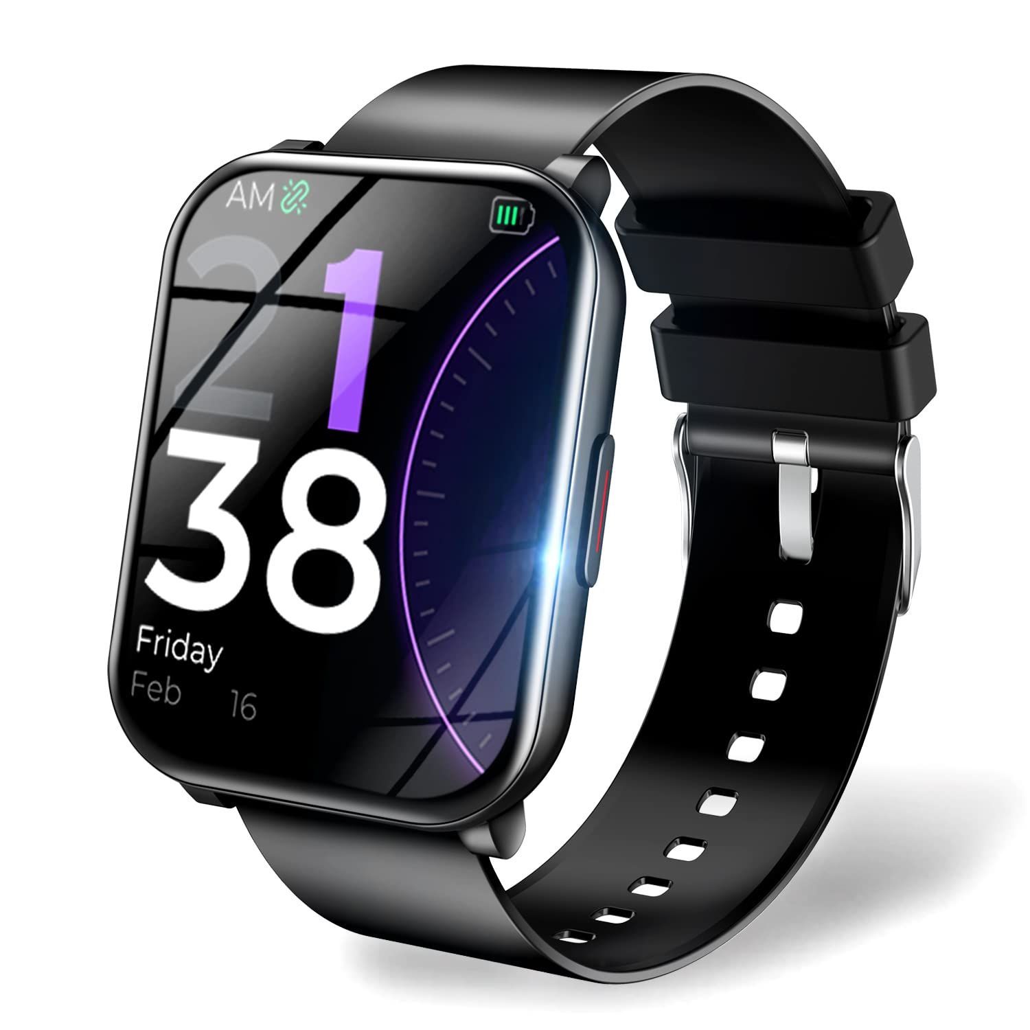 iPhone/アンドロイド対応 300mAhバッテリー 109種類の運動モード スマートブレスレット watch smart メンズ Bluetooth5.2 腕時計 レディース スポーツウォッチ 音楽再生/歩数計/アラーム/マナーモード/