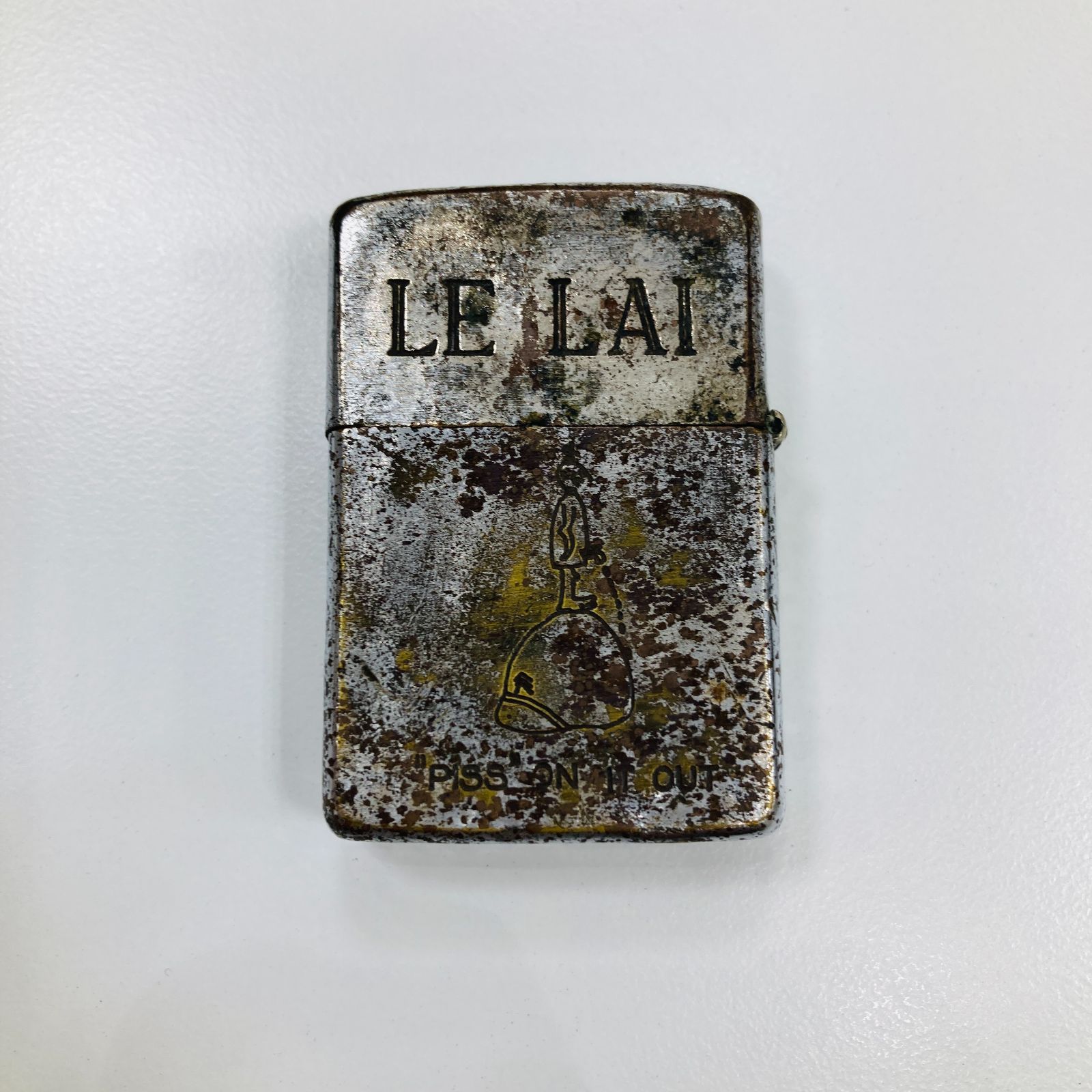 【ビンテージ】ZIPPO  ベトナム戦争　SNOOPY  1966-67年 ZIPPO - 【ベトナムZIPPO】1967年製ベトナムジッポー