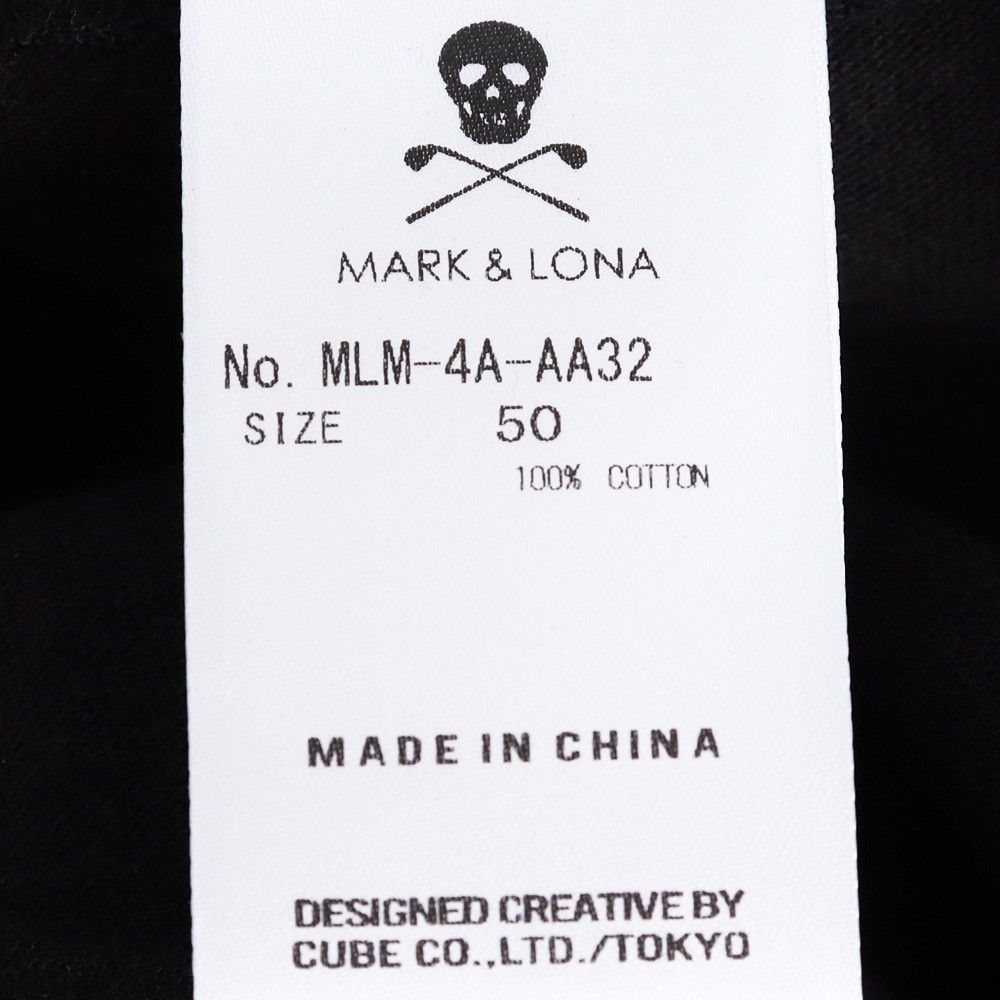 MARK & LONA CHAOS G.C Tee サイズ50 ブラック MLM-4A-AA32 マーク