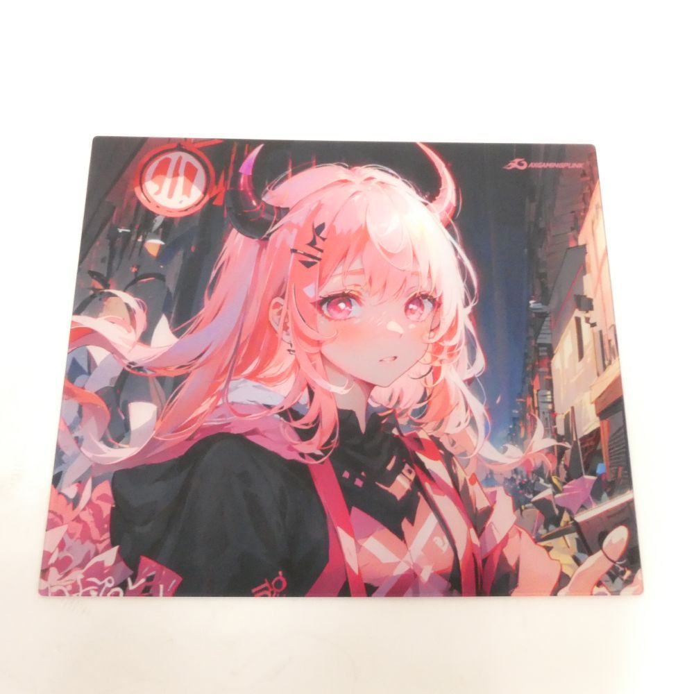 AXGamingPunk Tai ji V2 Littlewitch ゲーミングガラスマウスパッド 490×420×4mm eスポーツ FPS HY1604