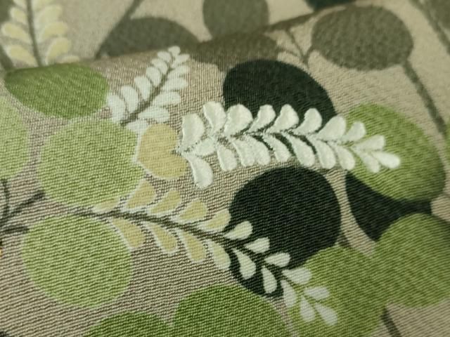 平和屋本店□極上 ファッションデザイナー 花井幸子 訪問着 刺繍 萩