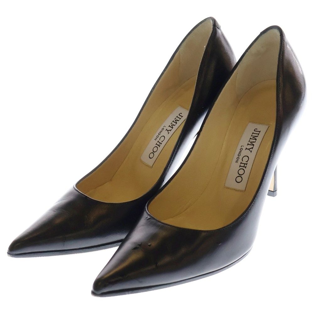 JIMMY CHOO (ジミーチュウ) アグネス レザーパンプス 247AGNES