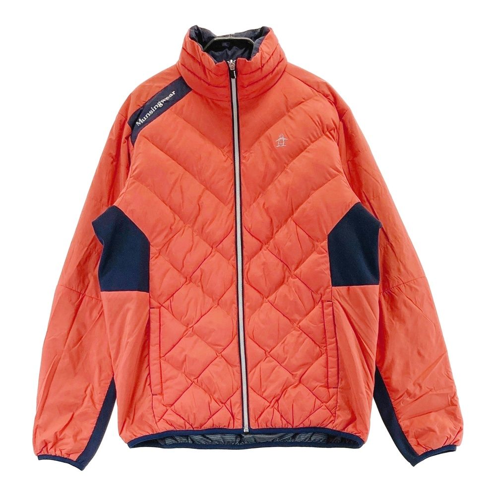 サイズ L MUNSING WEAR マンシングウェア 中綿ジャケット オレンジ系 240101466614 ゴルフウェア メンズ ストスト