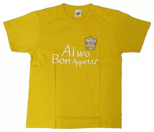 中古】衣類 四ノ宮那月 ワッペンTシャツ イエロー Mサイズ 中古】衣類 四ノ宮那月 ワッペンTシャツ イエロー Mサイズ