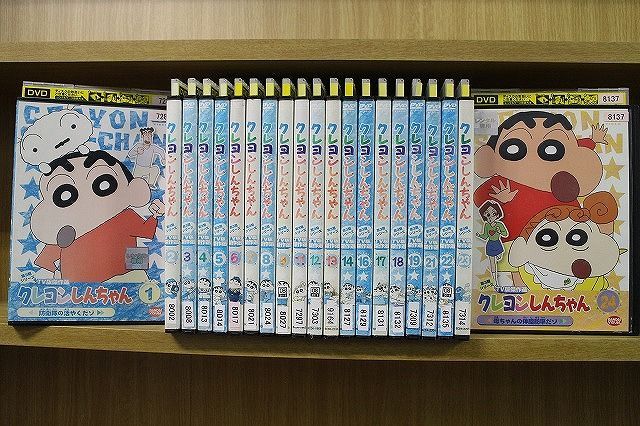 DVD クレヨンしんちゃん TV版傑作選 第3期シリーズ 1〜24巻(10、15、20