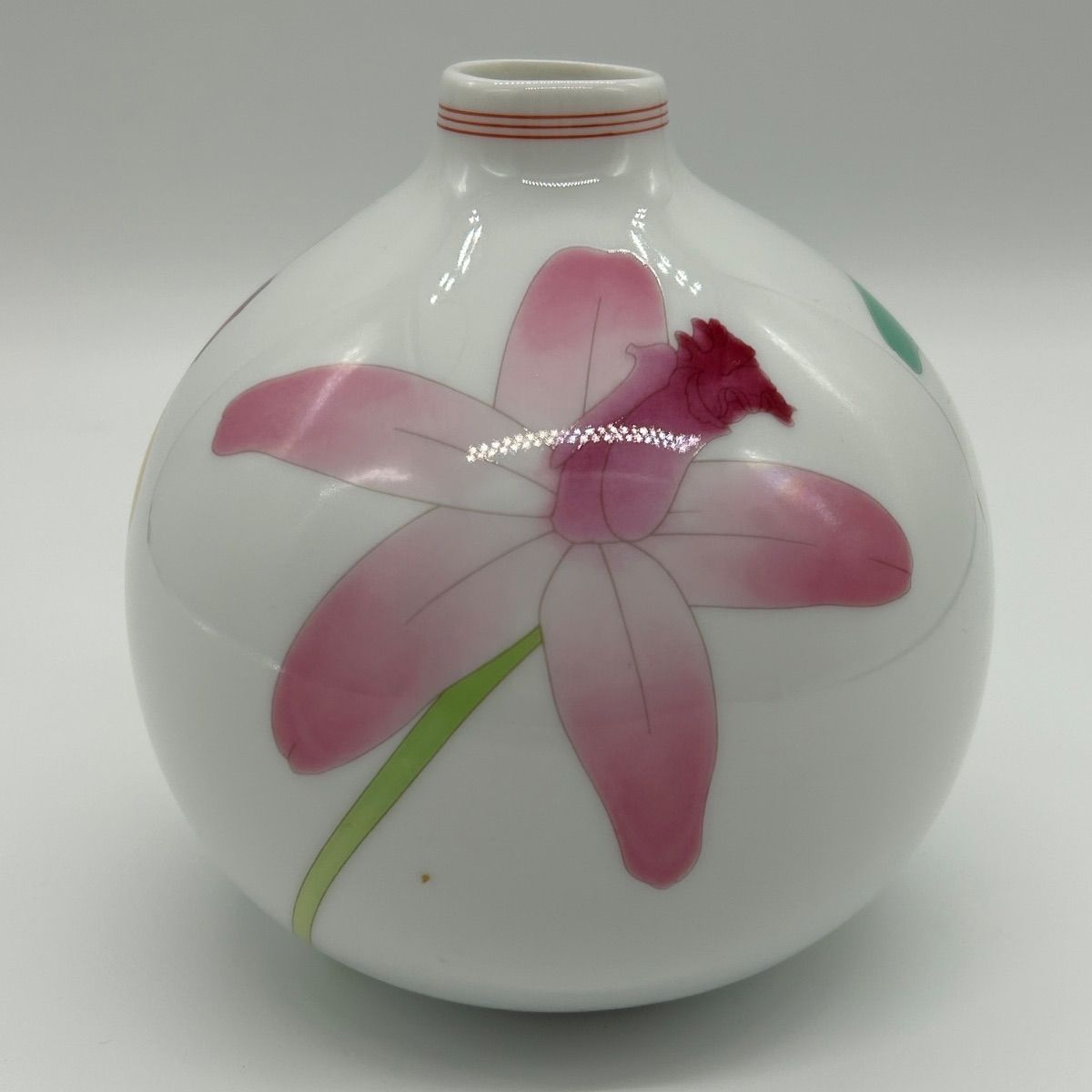 香蘭社 花瓶 カトレア フラワーベース