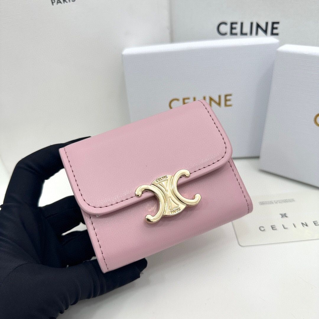 値下げ セリーヌ CELINE 三つ折り 財布 - 小物