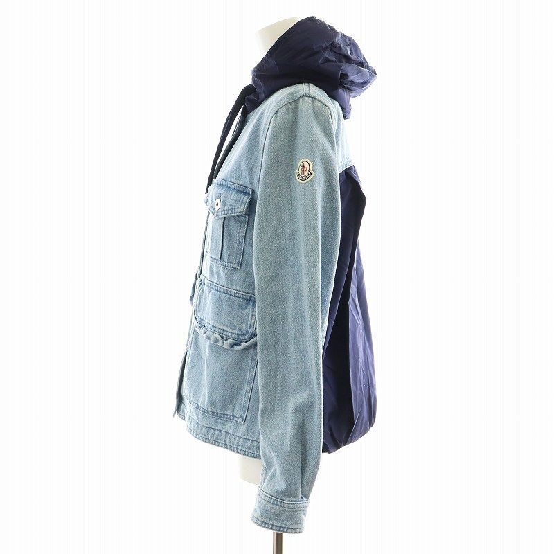 モンクレール MONCLER レジニット RESINITE デニムジャケット