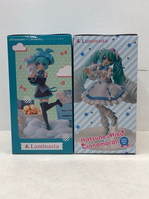 未開封★初音ミクシリーズ Luminasta 初音ミク×シナモロール 、ホワイトドレスVer. 2種類セット【P2877-008】079 Amazon.co.jp: Luminasta 初音'ミク × シナモロール ホワイト