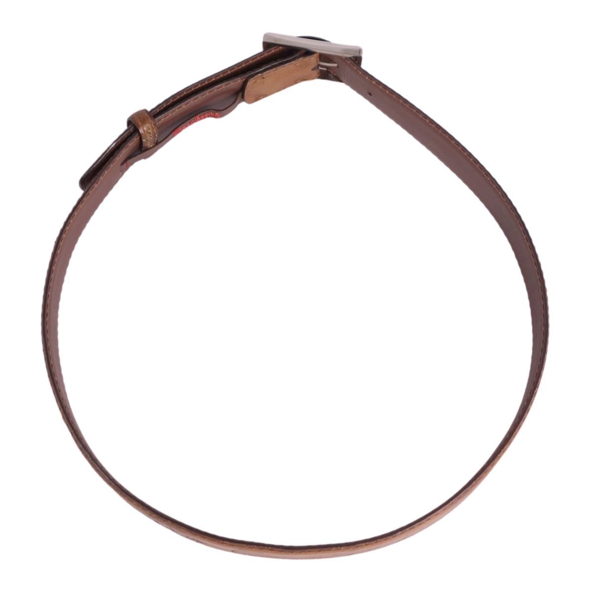 美品 ベルルッティ Berluti ベルト レザーベルト バックル