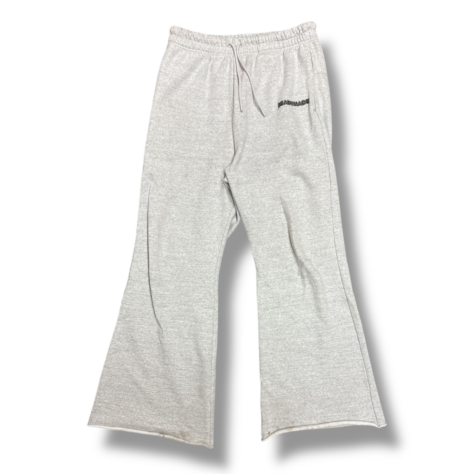 参考上代49500円 READYMADE FLARE SWEAT PANTS フ スウェットパンツ イージーパンツ レディメイド RE-CO-GY-00-00-288 XL 91311A4