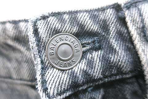 中古】BALENCIAGA バレンシアガ スカート レディース ブラックデニム  