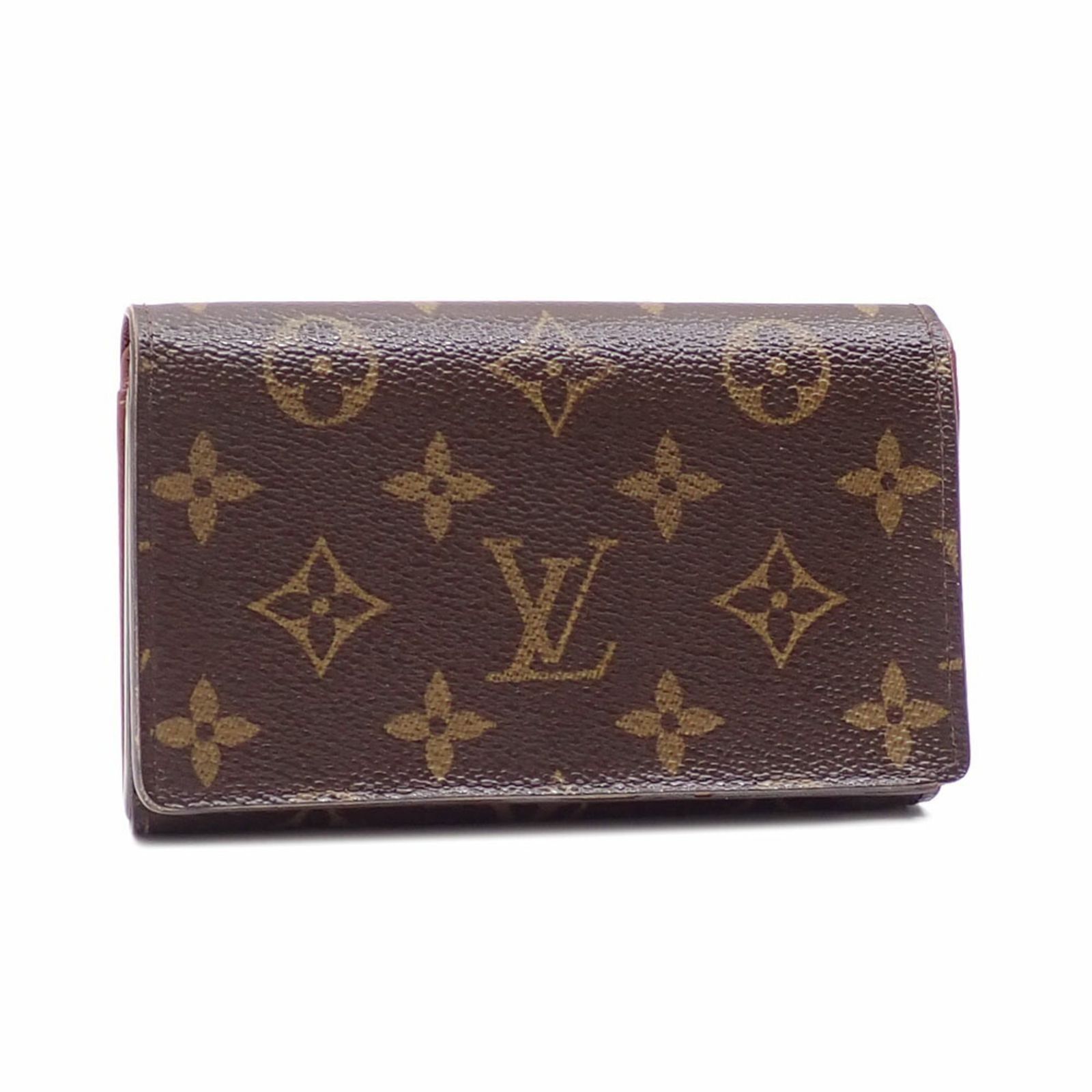 ルイ ヴィトン Louis Vuitton ルイ ヴィトン 二つ折り 財布 モノグラム ポルト モネ ビエ トレゾール レディース M61730
