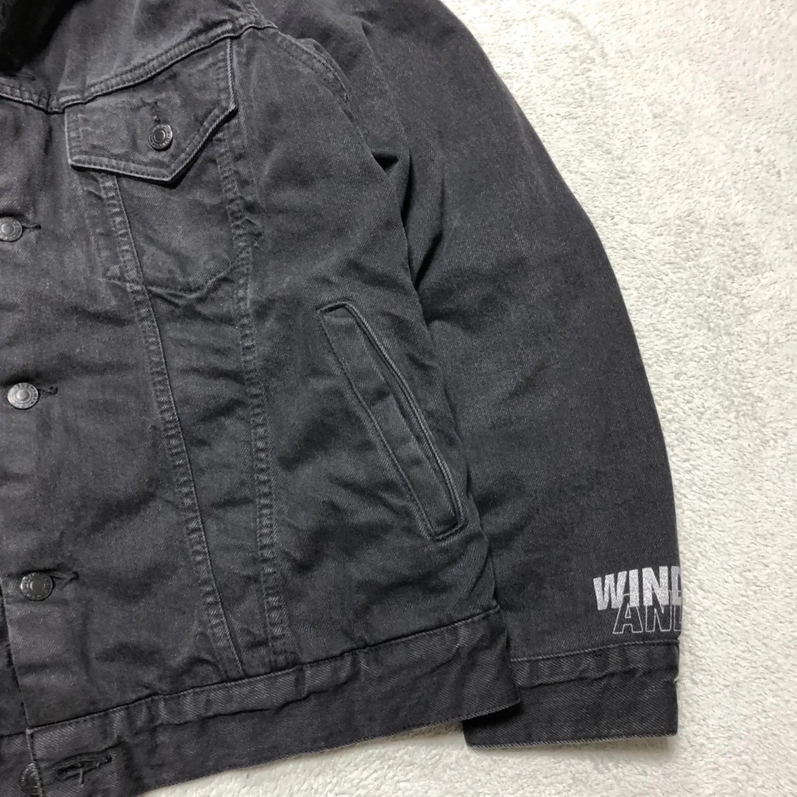 新品 MINEDENIM 23SS C.B Eyelet Dot BF-GJKT 新品 MINEDENIM 23SS C.B Eyelet Dot BF-GJKT - メルカリ