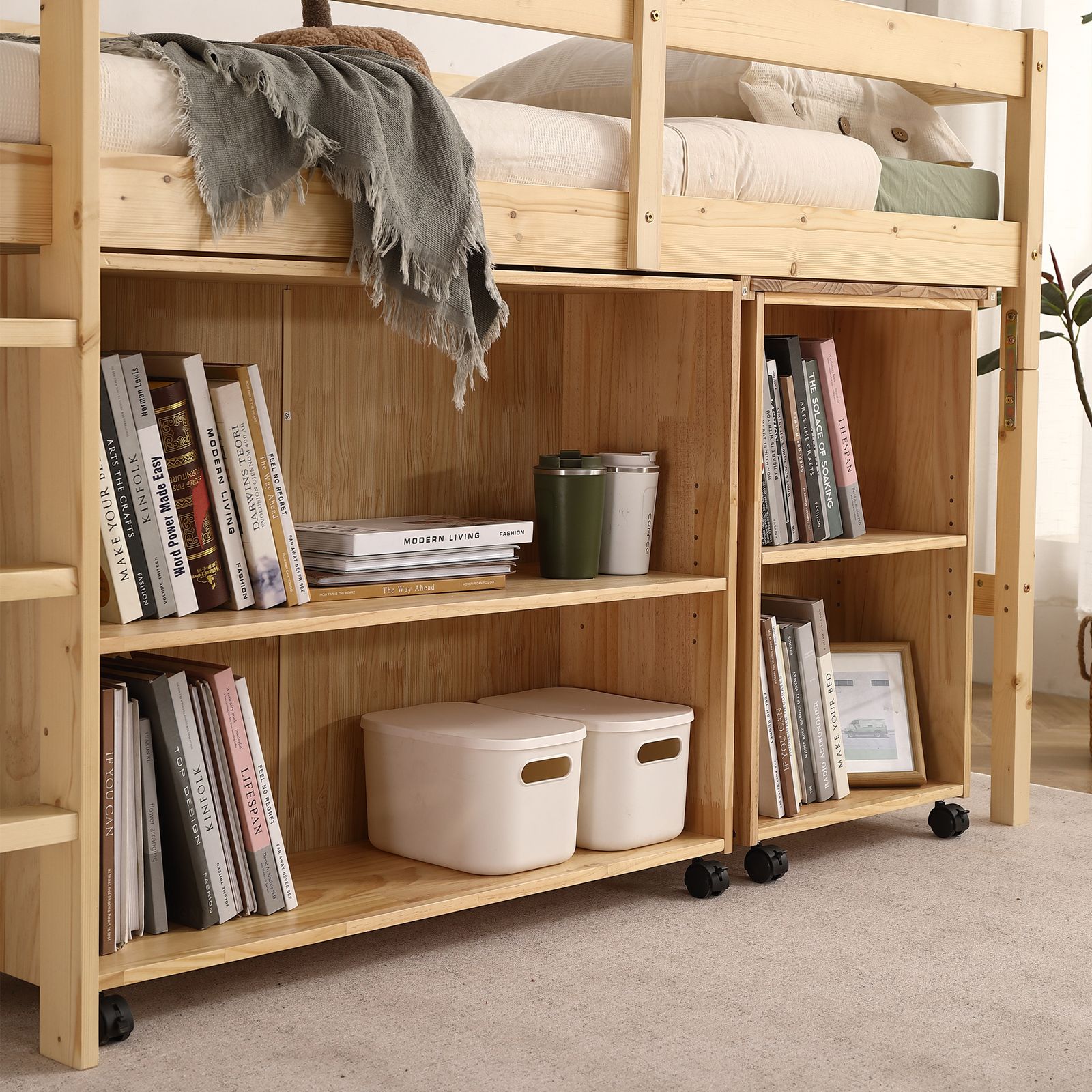 コンパクト ミドルベッド