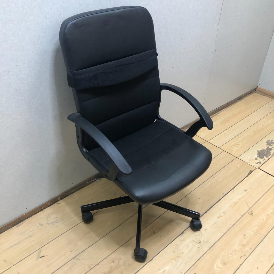 【組立要】IKEAオフィスチェアRENBERGETブラック肘付きデスクチェア RENBERGET swivel chair, Bomstad black - IKEA US