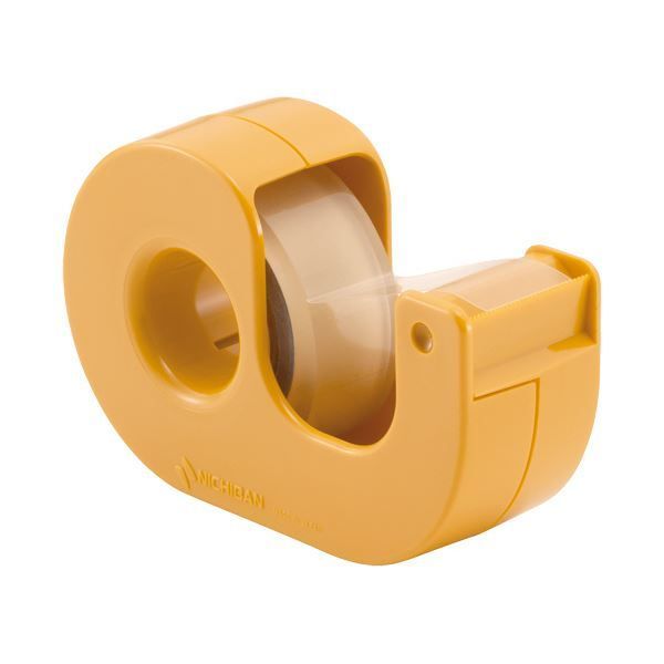 まとめ ニチバン セロテープ まっすぐ切れるタイプ 小巻カッター付 15mm×9m イエロー CT-15DCY 1個 ×30セット