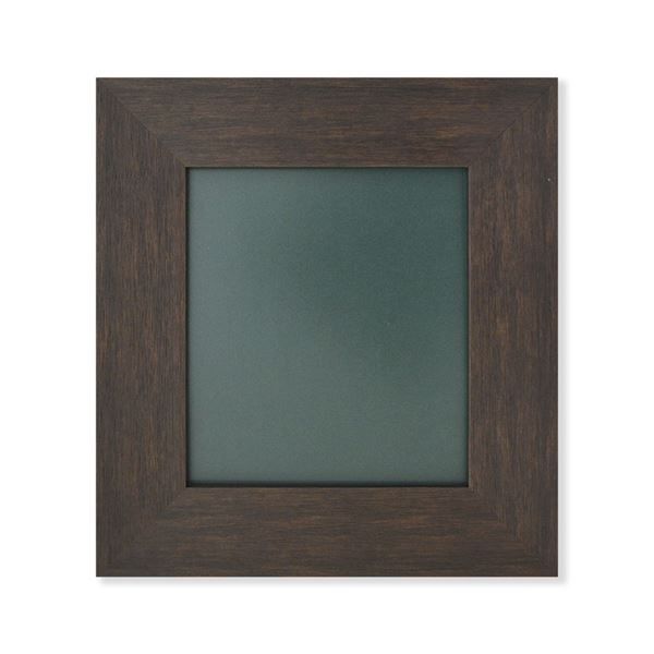 太い色紙額 幅広 色紙額（8×9）273×242mm ダークブラウン 額 額縁 フレーム 色紙絵 サイン色紙