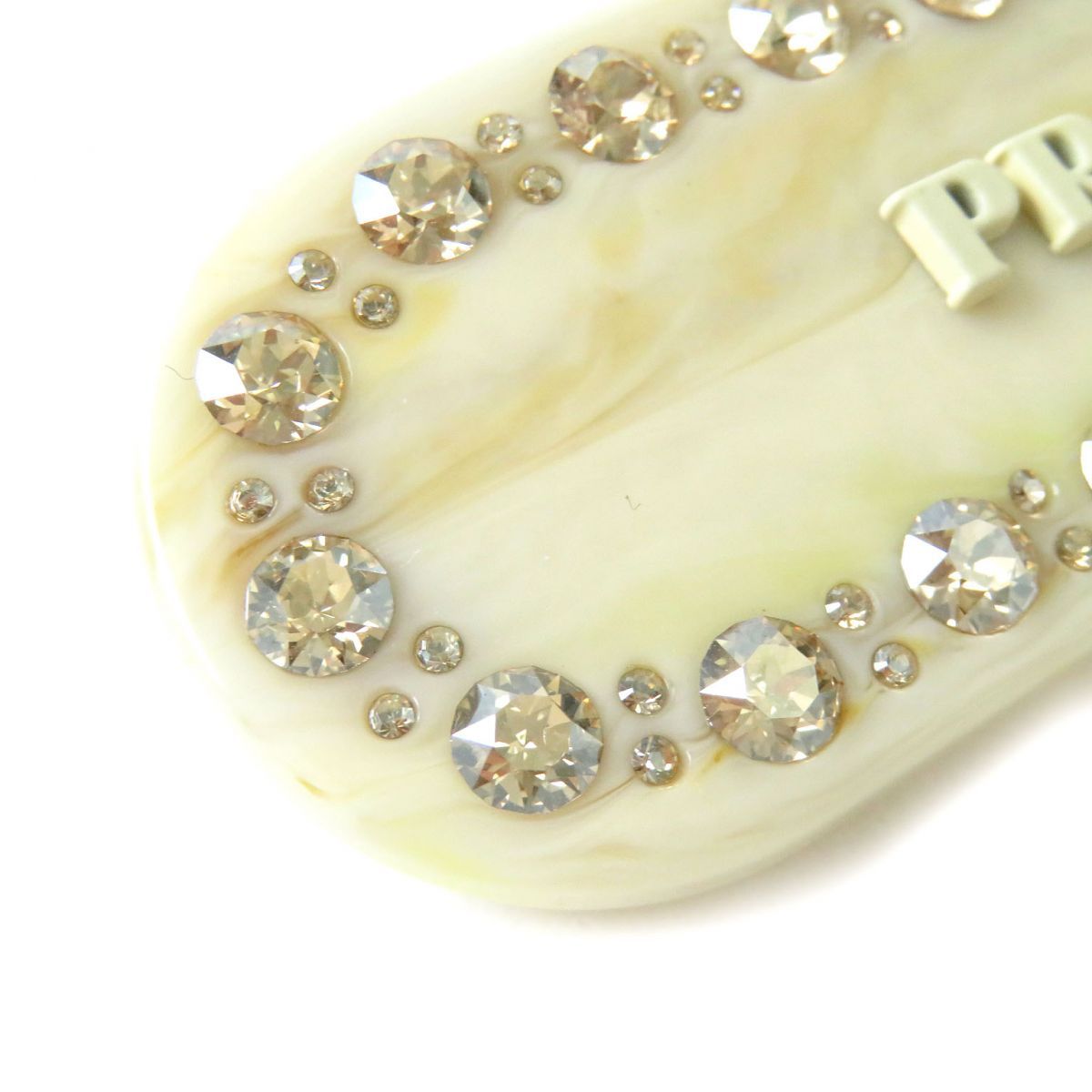 セール★PRADA★1IF043 PRADA バレッタ 1IF043 2CD0 プレックス ヘアクリップ(506231734