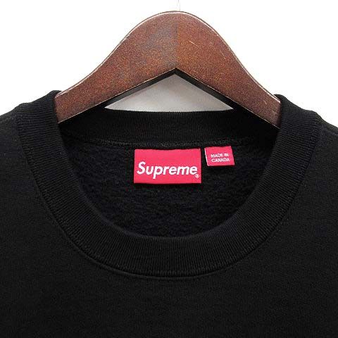 【美品】シュプリームカットアウト ボックスロゴ スウェット クルーネックM 2025年最新】Supreme Cutout Logo Crewneckの人気アイテム