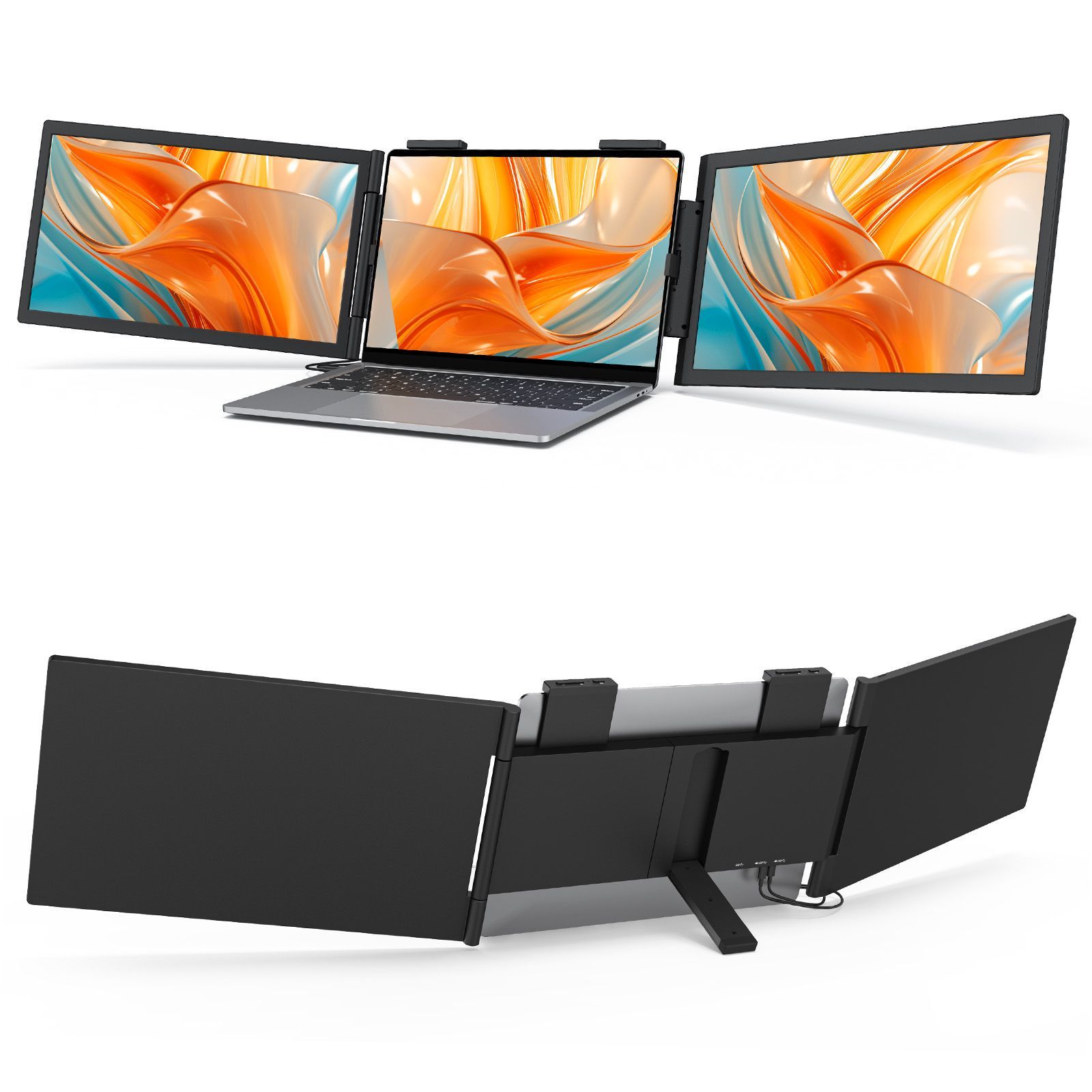 ピ*ಣ様 14インチ 2画面ディスプレイ180°回転 折りたたみ式FHD IPS ピ*ಣ様 14インチ 2画面ディスプレイ180°回転 折りたたみ式FHD IPS