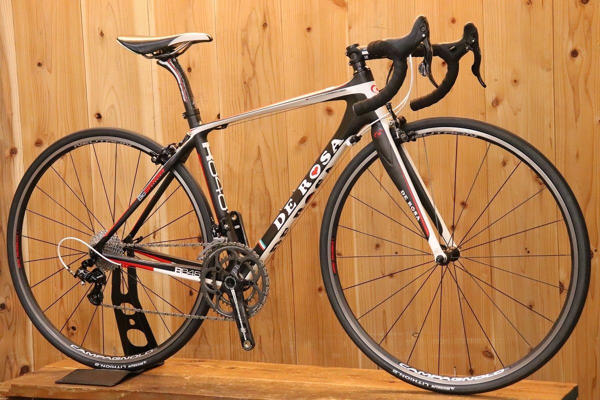 デローザ DE ROSA R848 2012年頃モデル 42サイズ カンパニョーロ アテナ 11S MIX カーボン ロードバイク 【芦屋店】 -  メルカリ