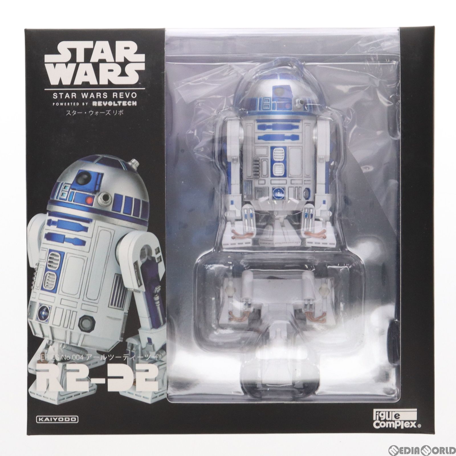 STAR WARS:REVO(スター・ウォーズ リボ) No.004 R2-D2(アールツーディーツー) エピソード5/帝国の逆襲 完成品  可動フィギュア 海洋堂 - 送料無料＆翌日配達もあり