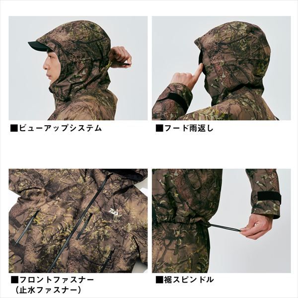  ダイワ 防寒服アウター DW 1725 J GORE TEX エクストラロフトウィンタージャケット リアルレイク M ウェア フィッシング