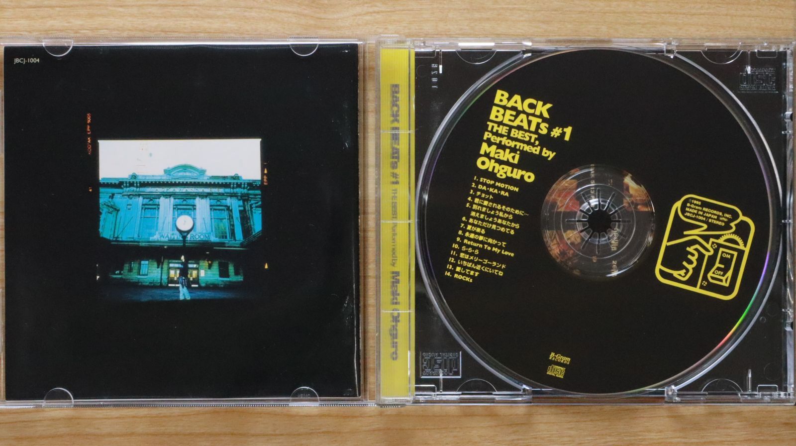 大黒摩季　CD Maki Ohguro BACK BEATS #1 直筆サイン 大黒摩季 Maki Ohguro BACK BEATS #1 直筆サイン入り