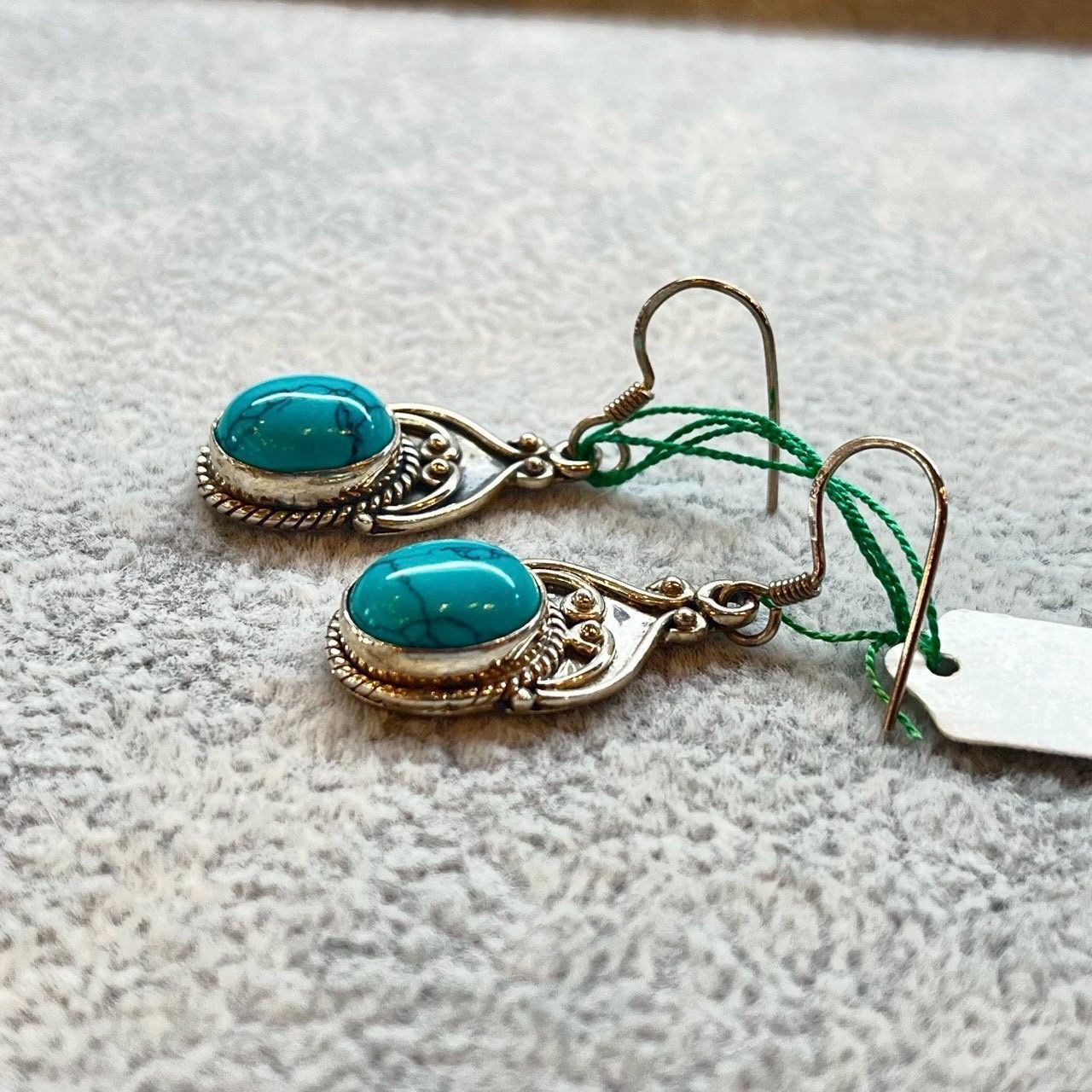 シルバーピアス ピアス 天然石 ターコイズ トルコ石 シルバー925 925 