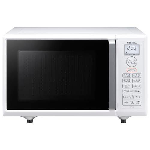 東芝 電子レンジ オーブンレンジ 一人暮らし 16L フラットテーブル トースト機能付き ホワイト ER-W16 W