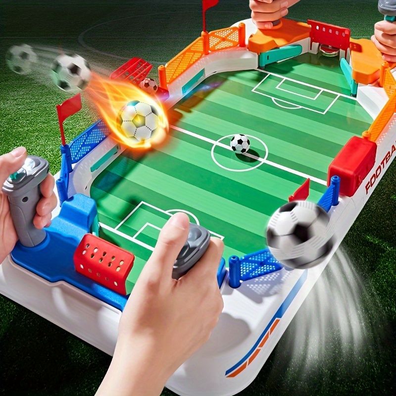 サッカー盤 ピンボール ダブルハンドル 卓上 ボール2個付き 56cm 大型