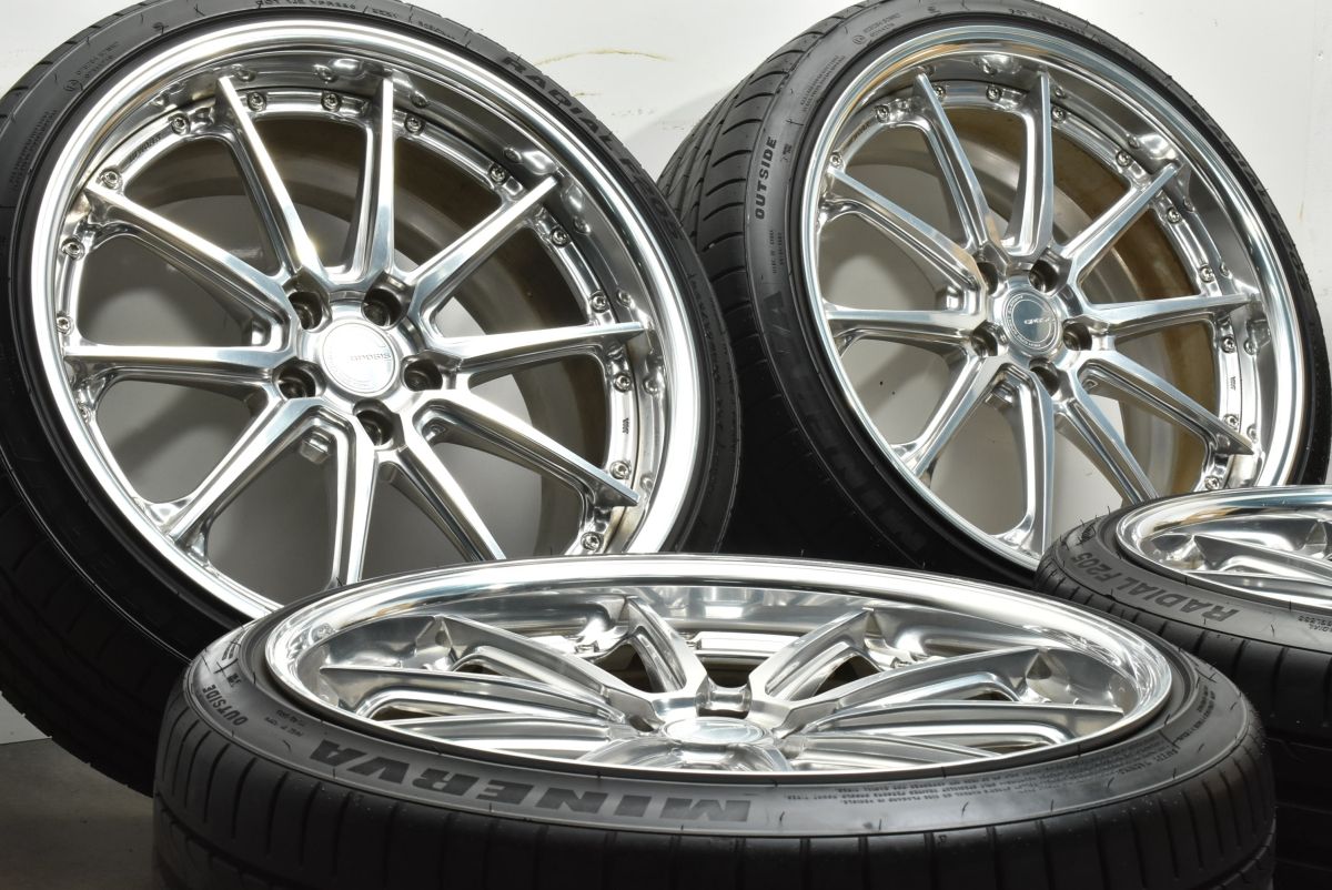 人気 2ピース】ワーク グノーシス WORK GNOSIS AE201 20in 9.5J +35 