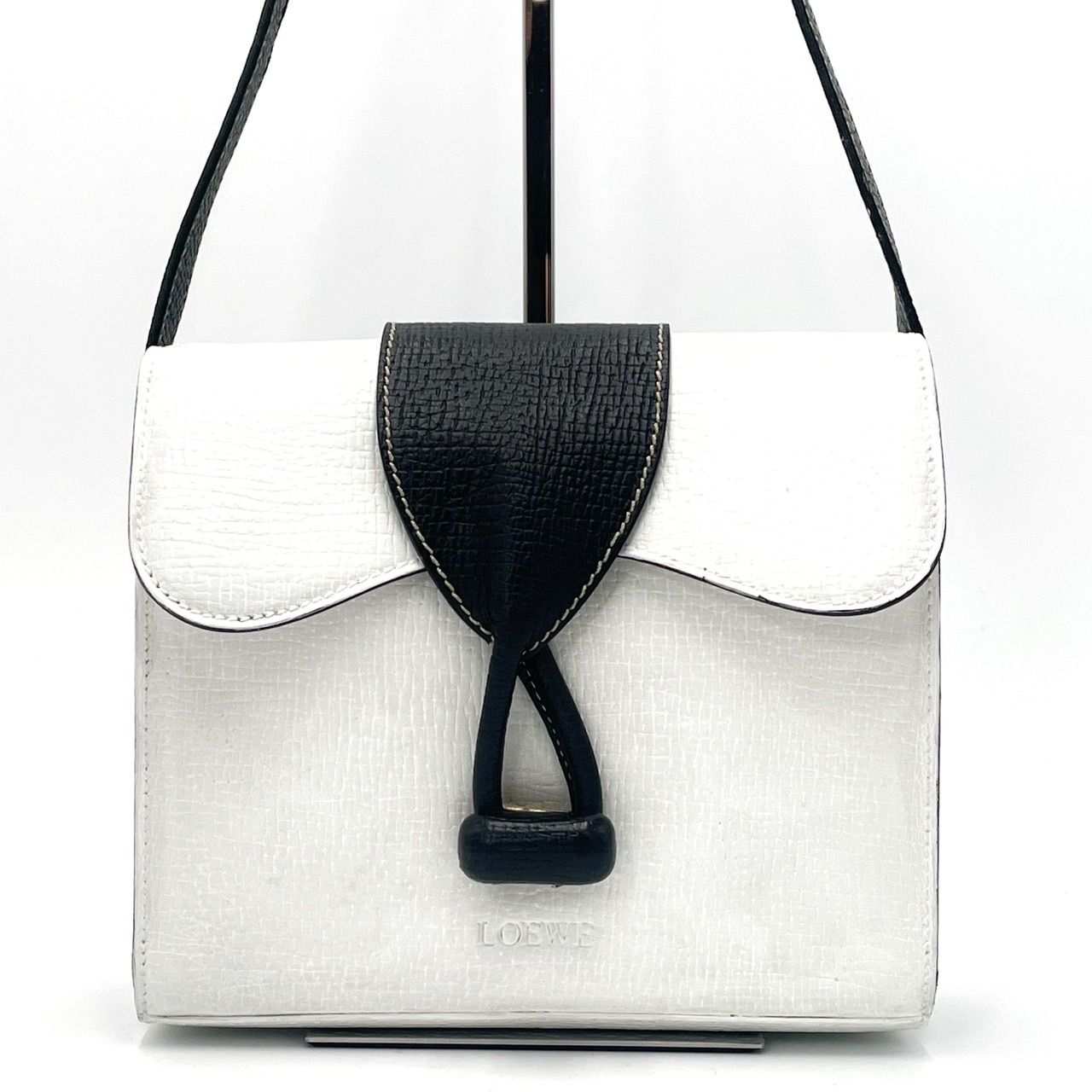 ✨良品✨ LOEWE ロエベ ショルダーバッグ トートバッグ ターンロック  