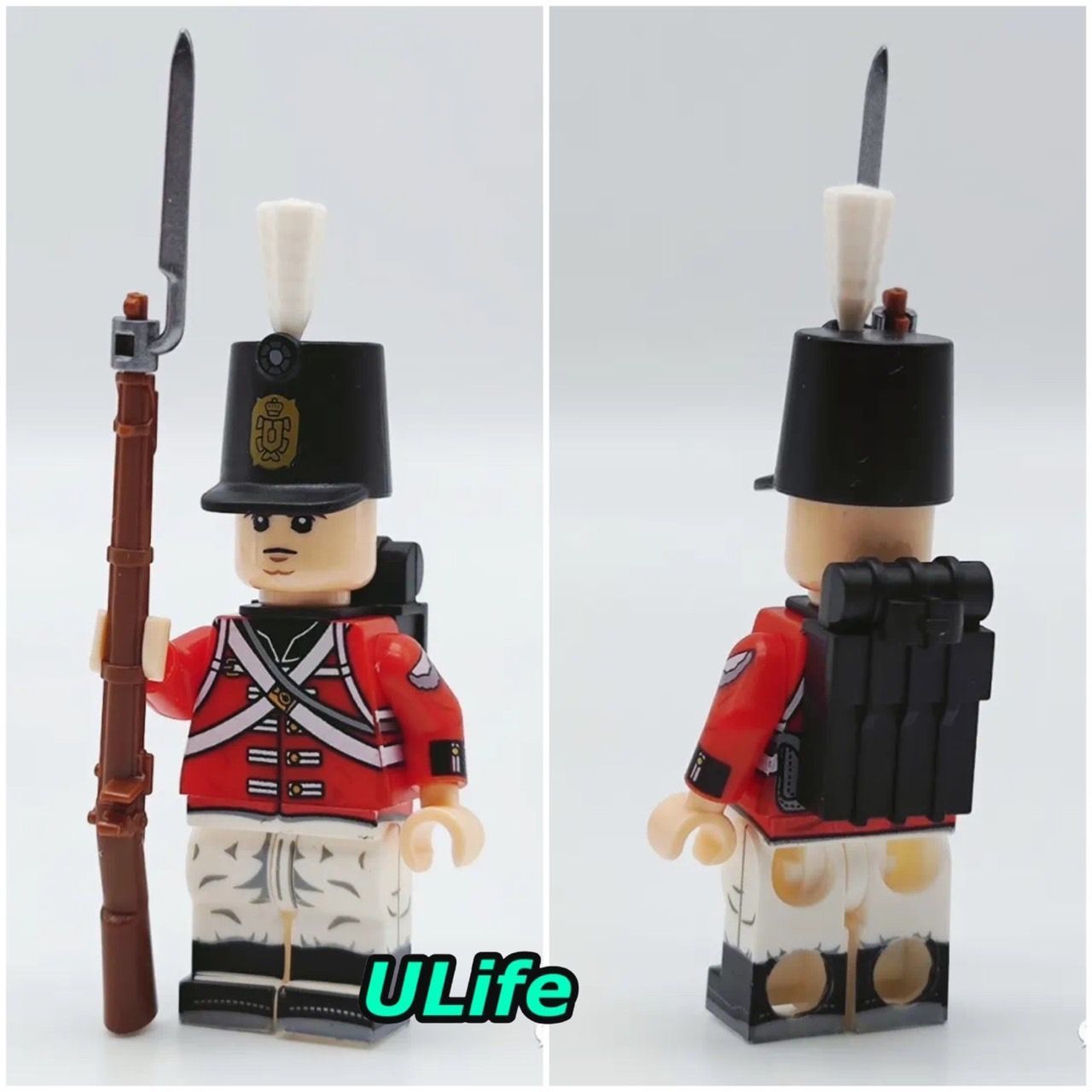 10体セットLEGOレゴ互換ナポレオンBミリタリー英仏戦争ミニフィグフィギュア
