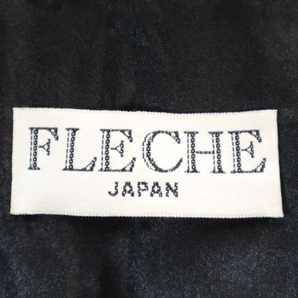 美品 フレッチェ 毛皮 コート M 黒 FLECHE レディース 【200906】