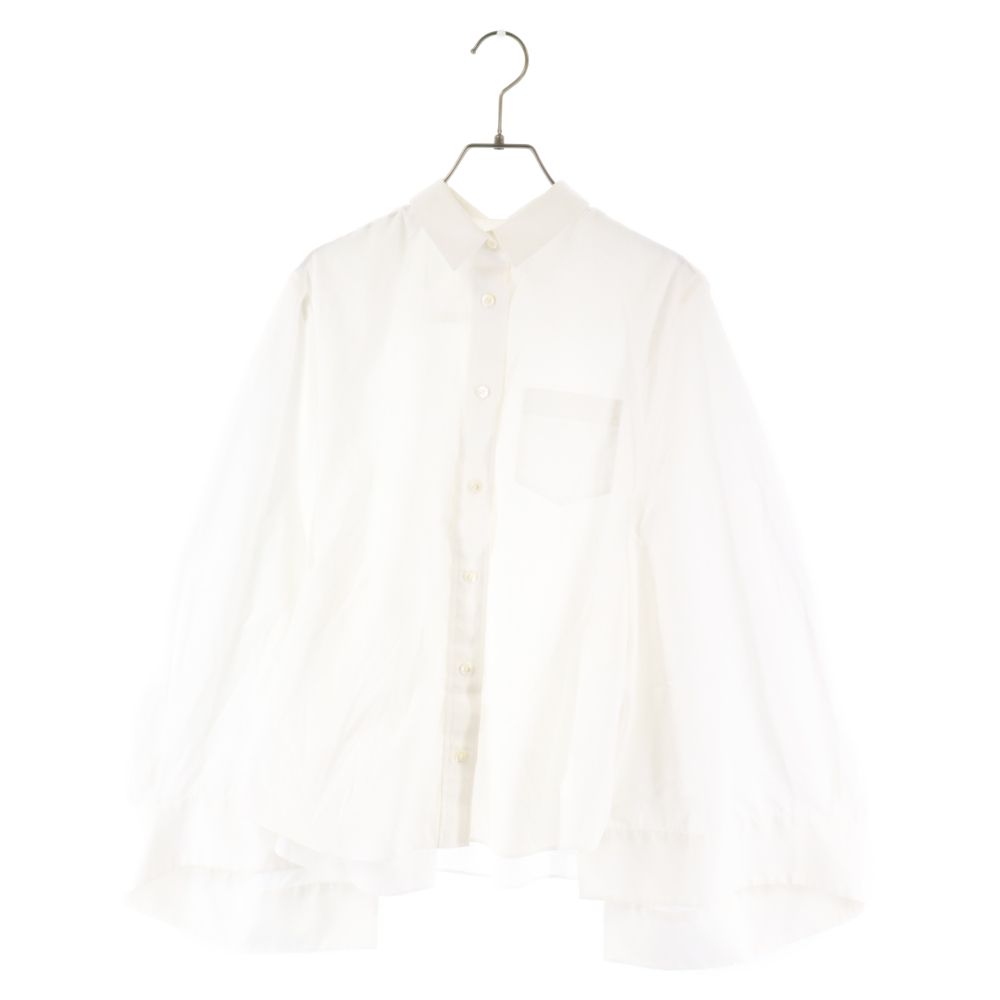 sacai - 『sacai』サカイ (1) ポプリン ケープ シャツの通販 by