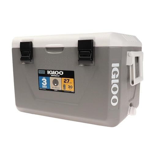 イグルー igloo クーラーボックス アイスボックス 27L 保冷 ネスティングクーラー 150386 グレー 防災 グレー|ＦＦ m cf6cb979