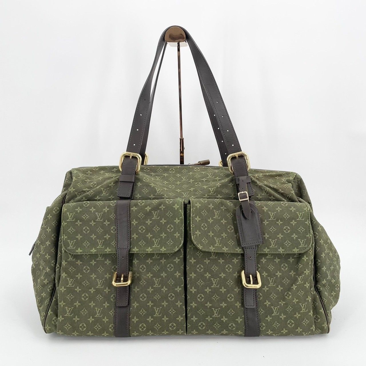 Louis Vuitton ボストンバッグ オリーブグリーン