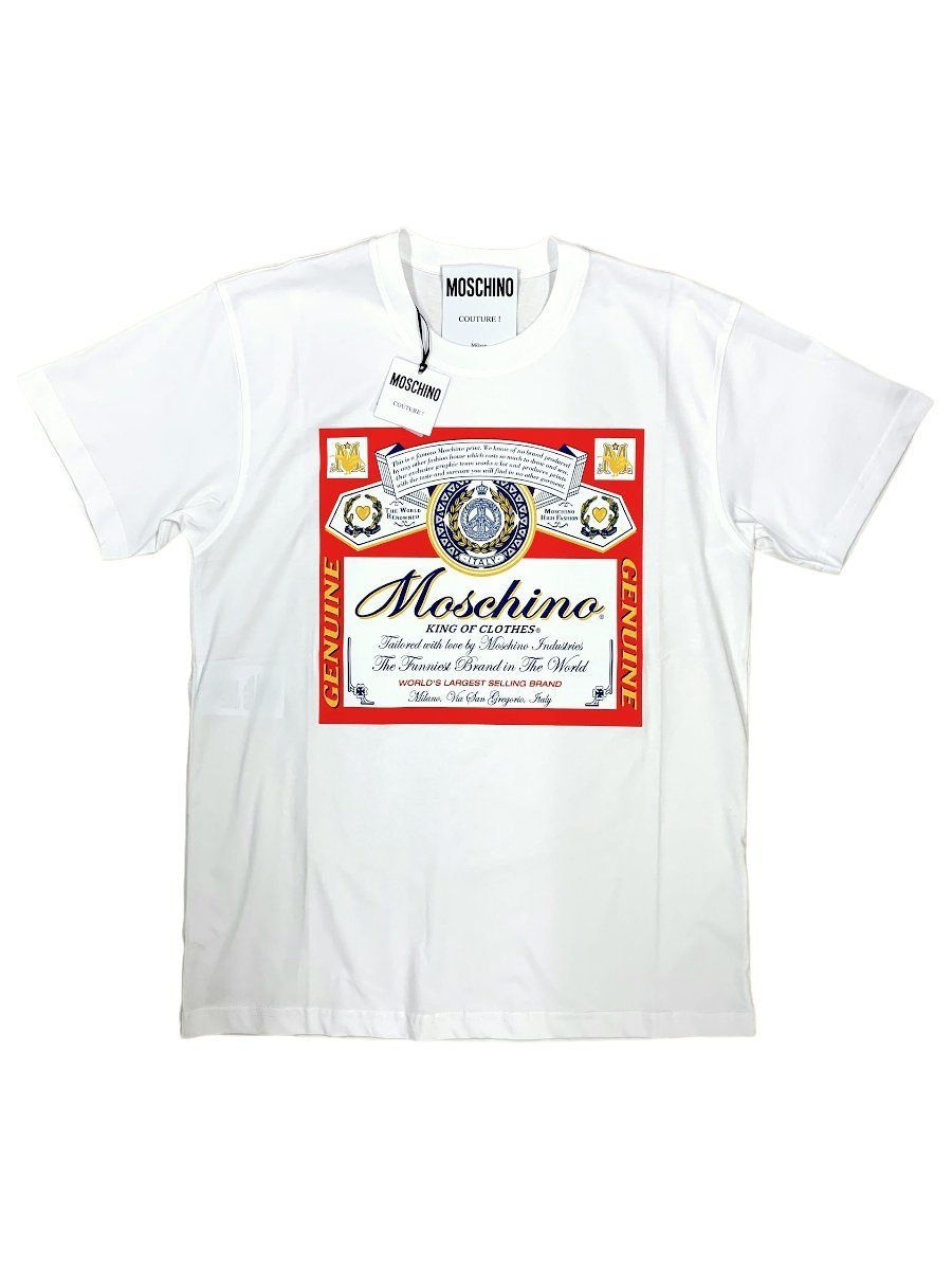 モスキーノ　バドワイザー　カプセルコレクション　Tシャツ モスキーノバドワイザーカプセルコレクションTシャツ