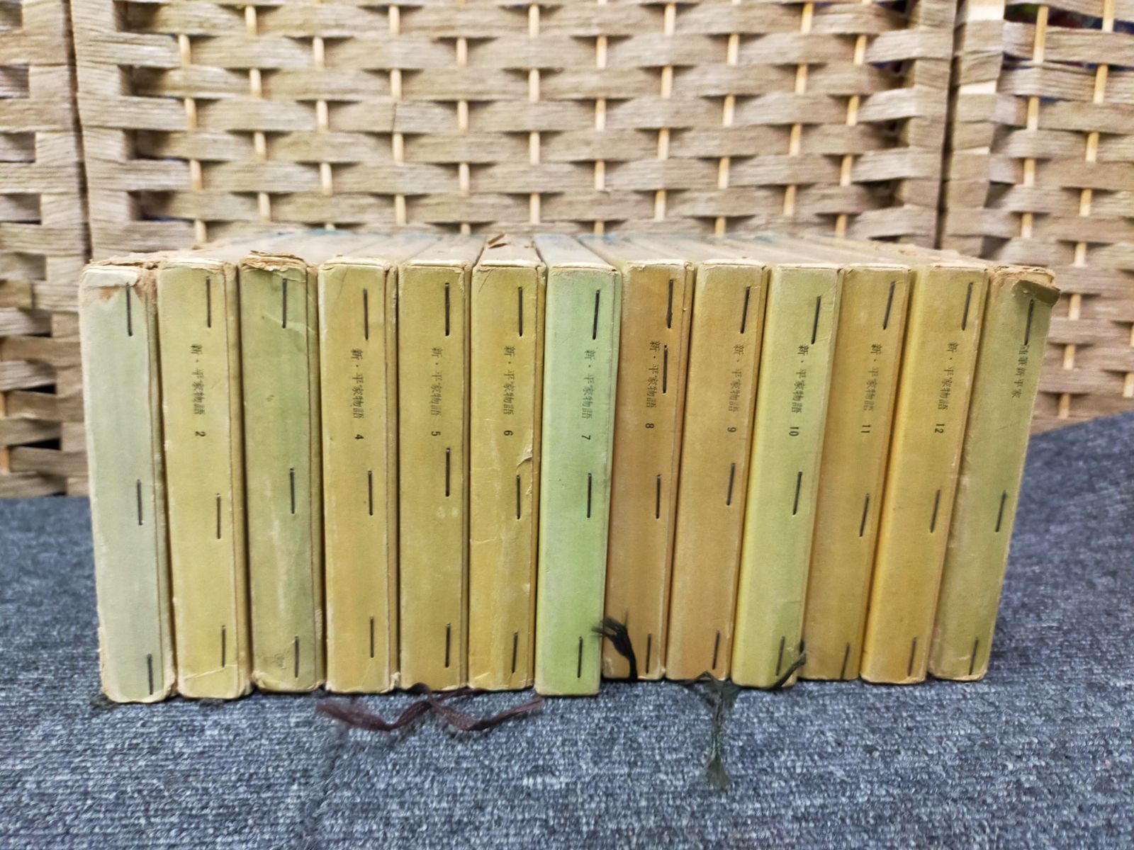 E10-20250612-01 新・平家物語 1～12巻+随筆新平家 全13冊 吉川英治
