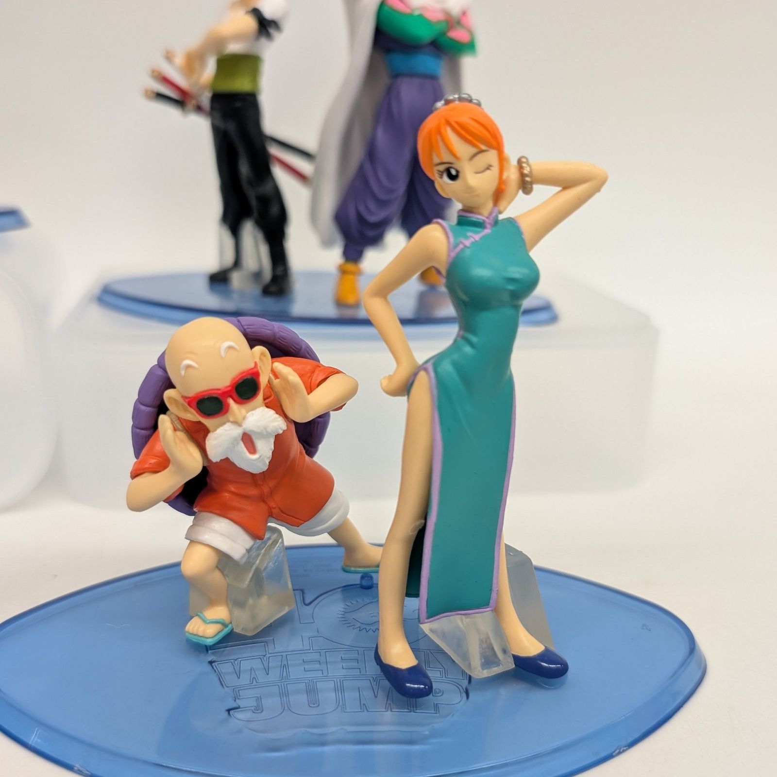 【希少】ドラゴンボール×ワンピース　40周年コラボ　ソフビフィギュア 週刊ジャンプ40周年 ドラゴンボール×ワンピースコラボ
