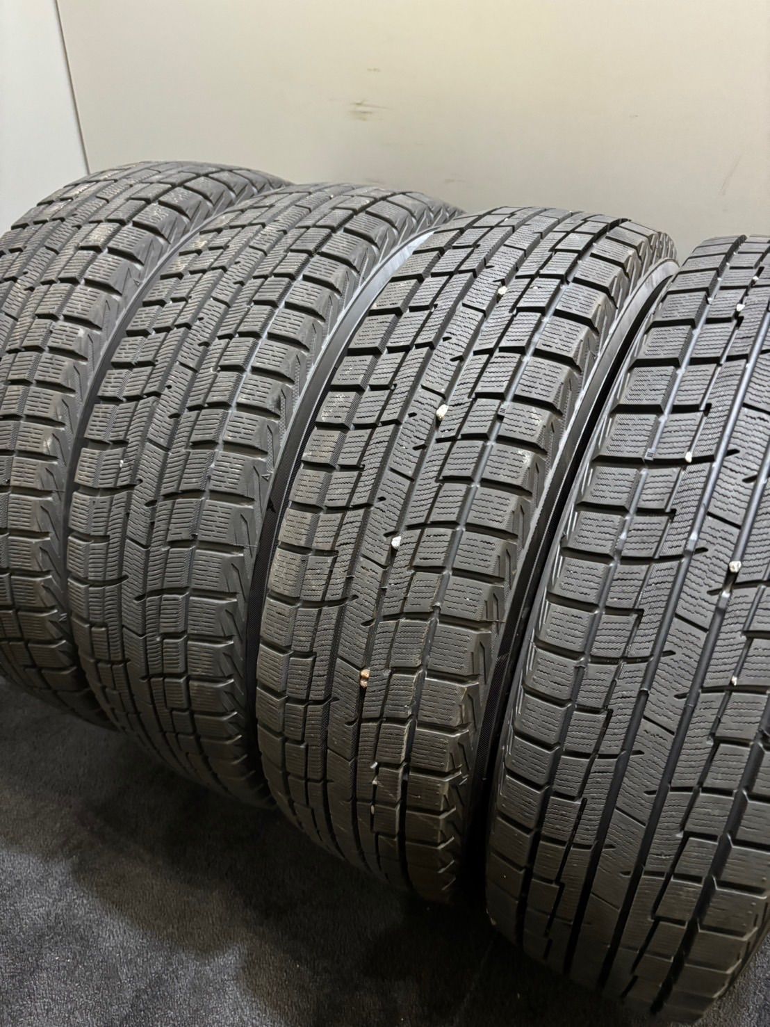 175/65R15 YOKOHAMA/PRACTIVA ICE BP02 20年製 スタッドレス 4本 ヨコハマ アクア フィット ポルテ(3-H572)